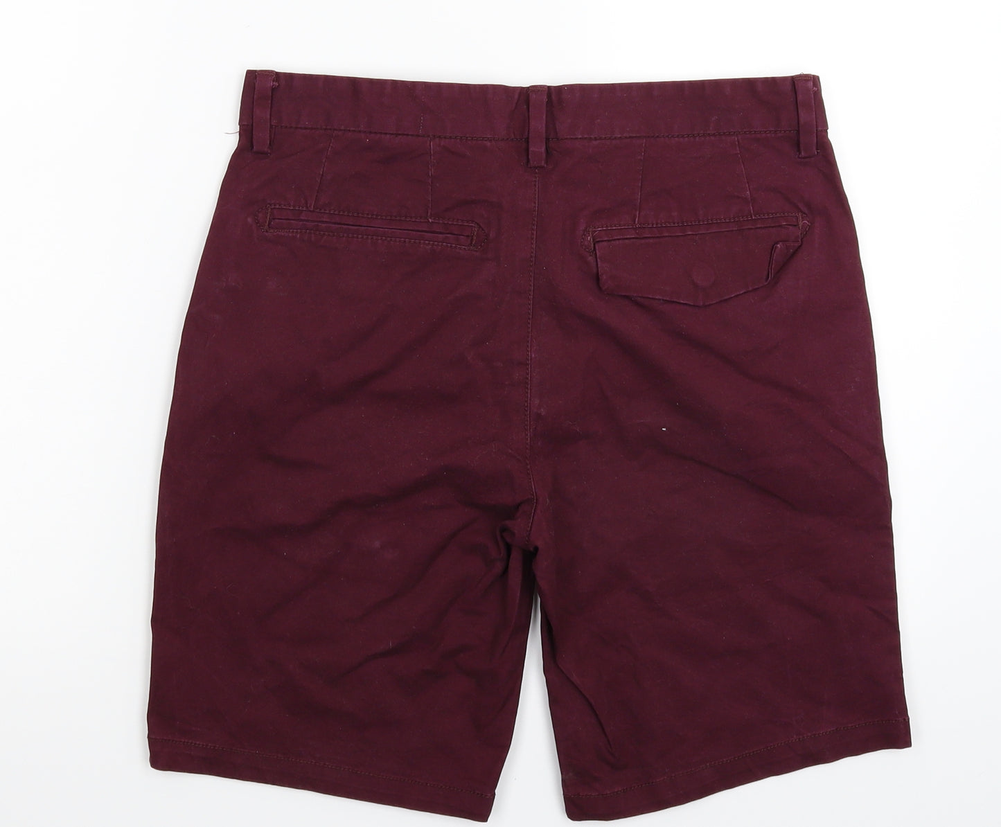 River Island Mens Purple   Chino Shorts Size 30