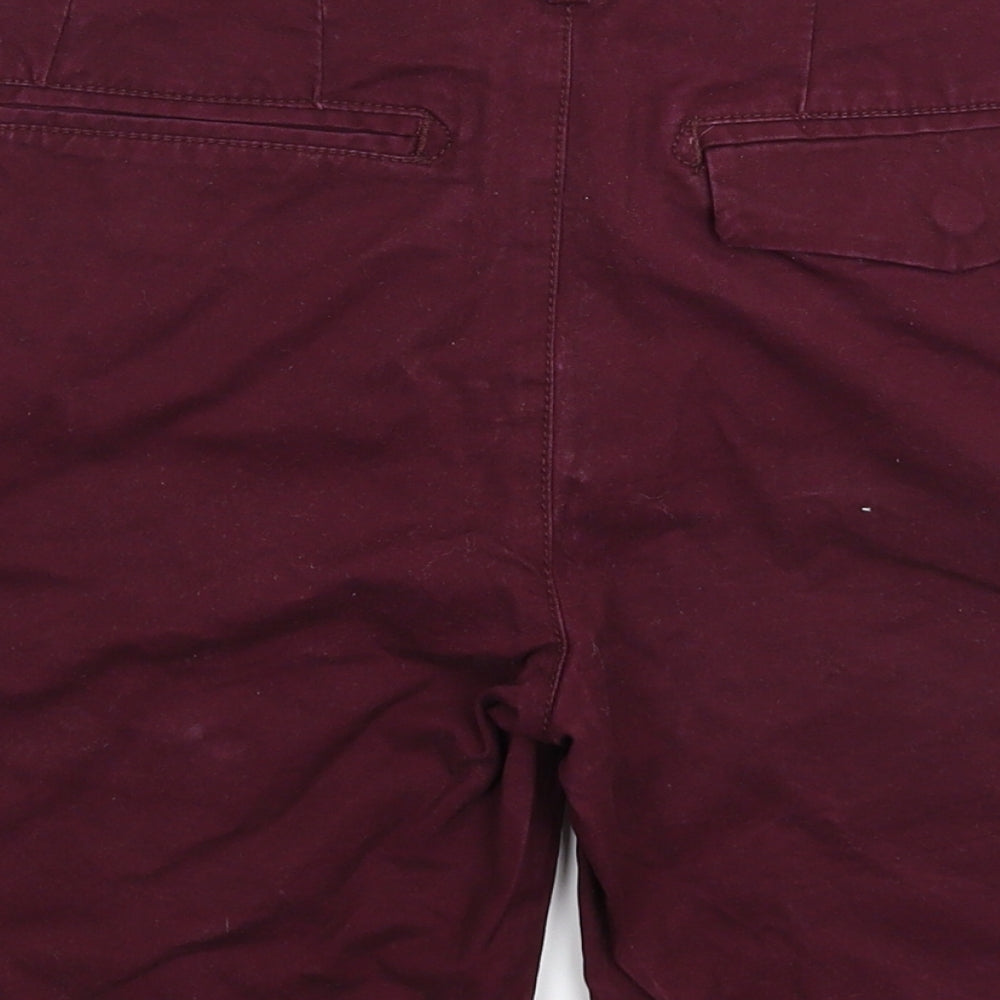 River Island Mens Purple   Chino Shorts Size 30