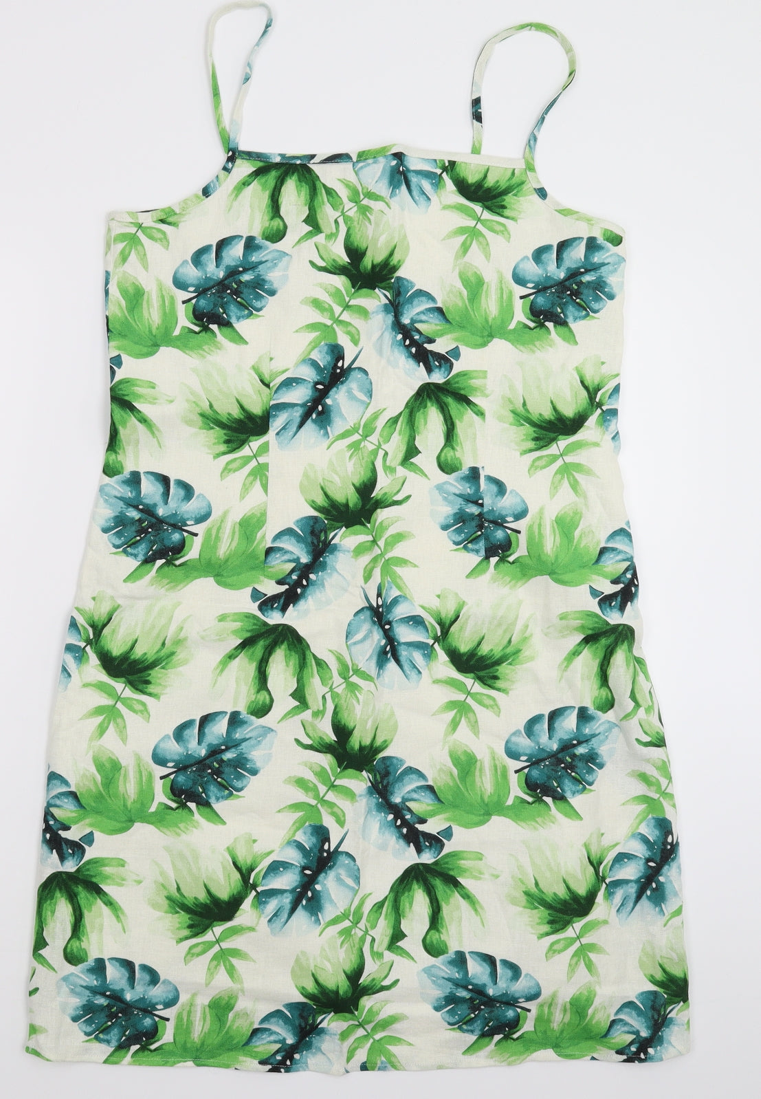 Jack Wills Womens Multicoloured Floral  Tank Dress  Size 10