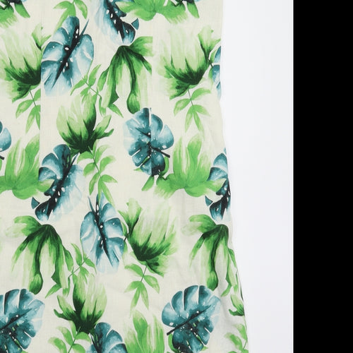 Jack Wills Womens Multicoloured Floral  Tank Dress  Size 10