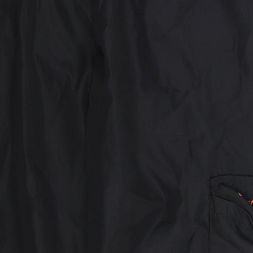 Boohoo Mens Black   Cargo Trousers Size L L31 in