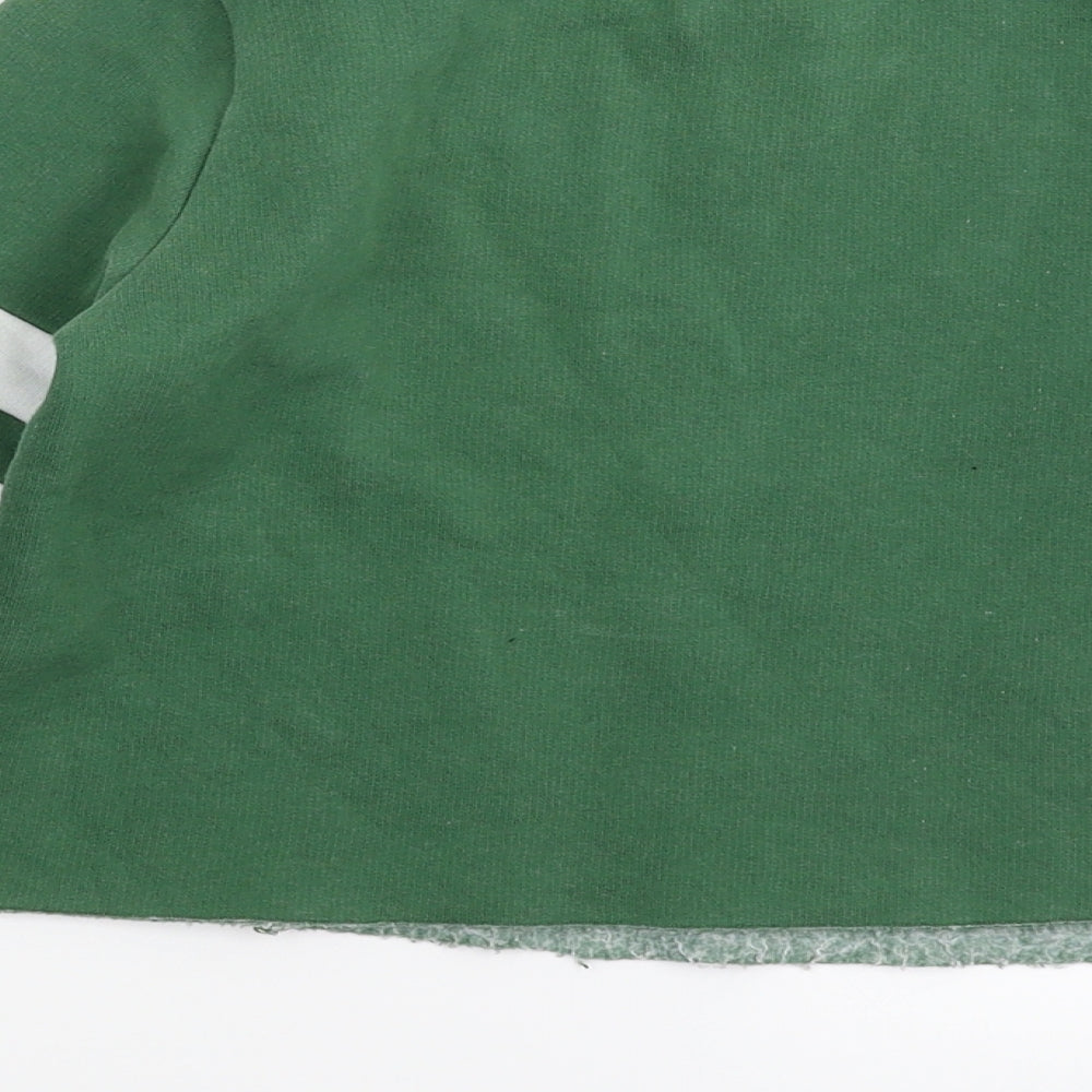 Topshop Womens Green   Pullover Sweatshirt Size 4