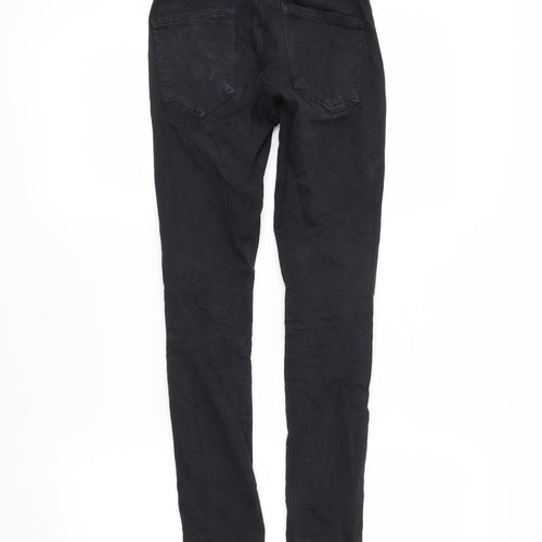 molly Mens Black  Denim Skinny Jeans Size XS L27 in