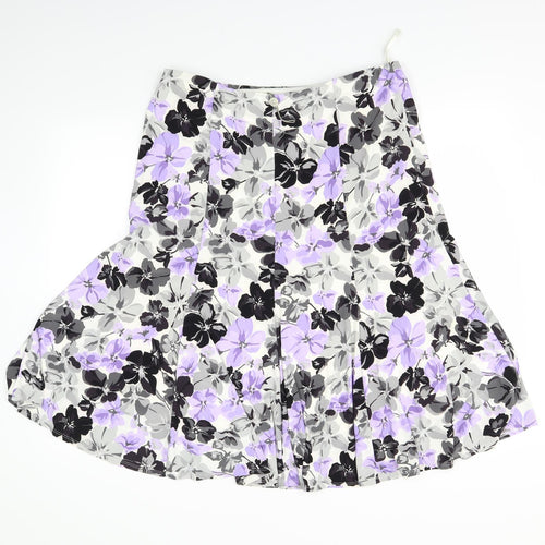 CC Womens White Floral  Swing Set Size L