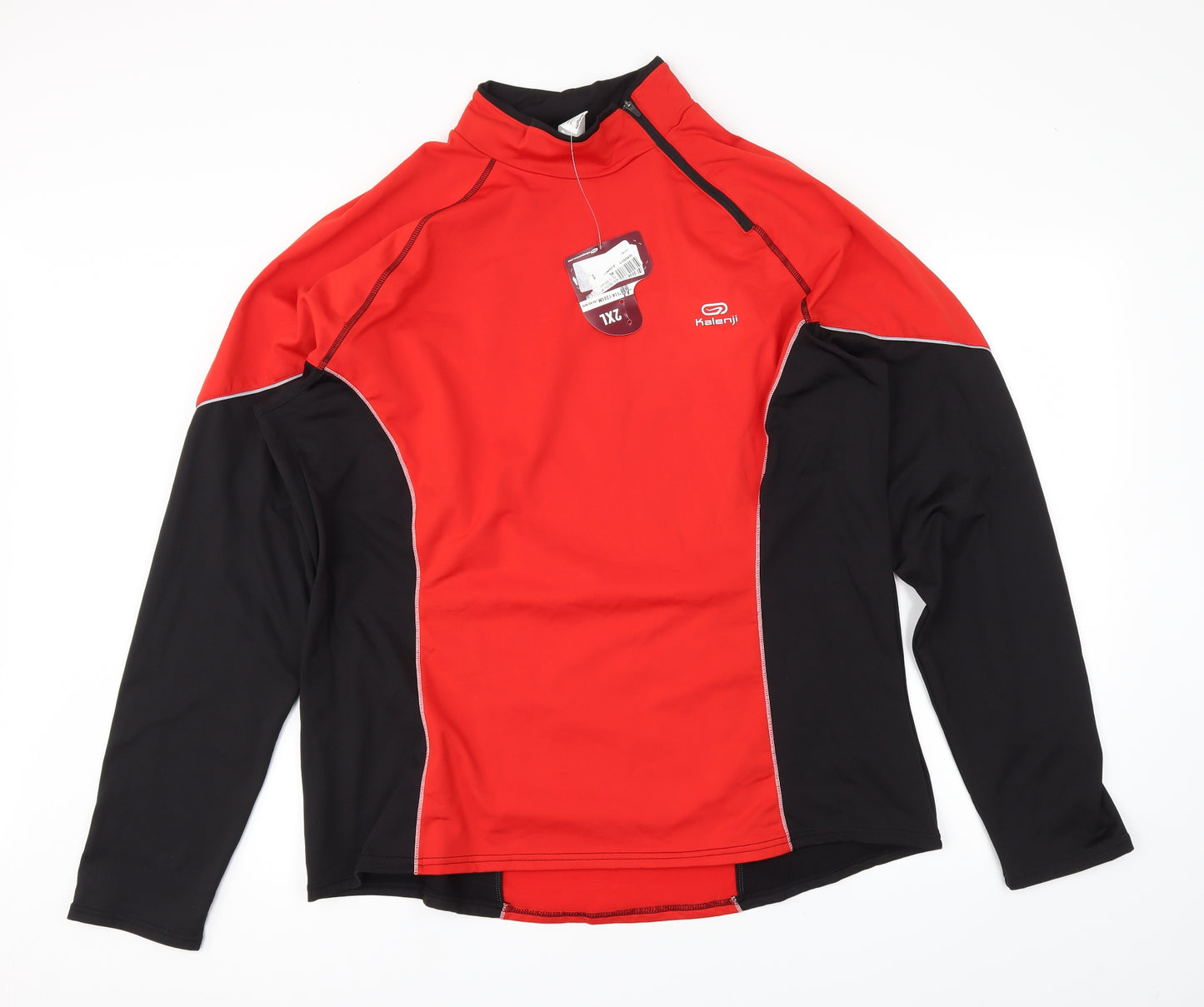 Kalenji Mens Red   Anorak Jacket Size 2XL