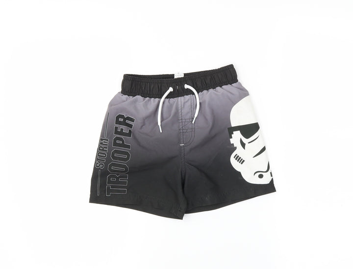 TU Boys Black   Sweat Shorts Size 5 Years