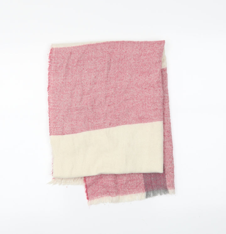 Primark Unisex Pink Plaid   Scarf