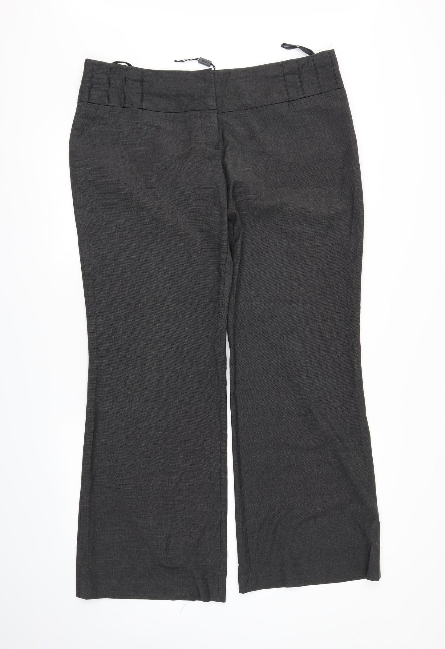 NEXT Womens Grey   Trousers  Size 16 L24 in