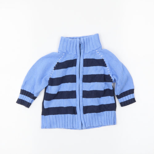 Ka-Boosh Boys Blue   Full Zip Jumper Size 0-3 Months
