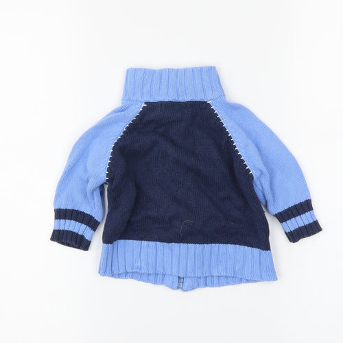 Ka-Boosh Boys Blue   Full Zip Jumper Size 0-3 Months
