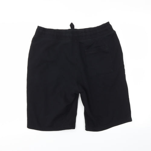 F&F Mens Black   Sweat Shorts Size M
