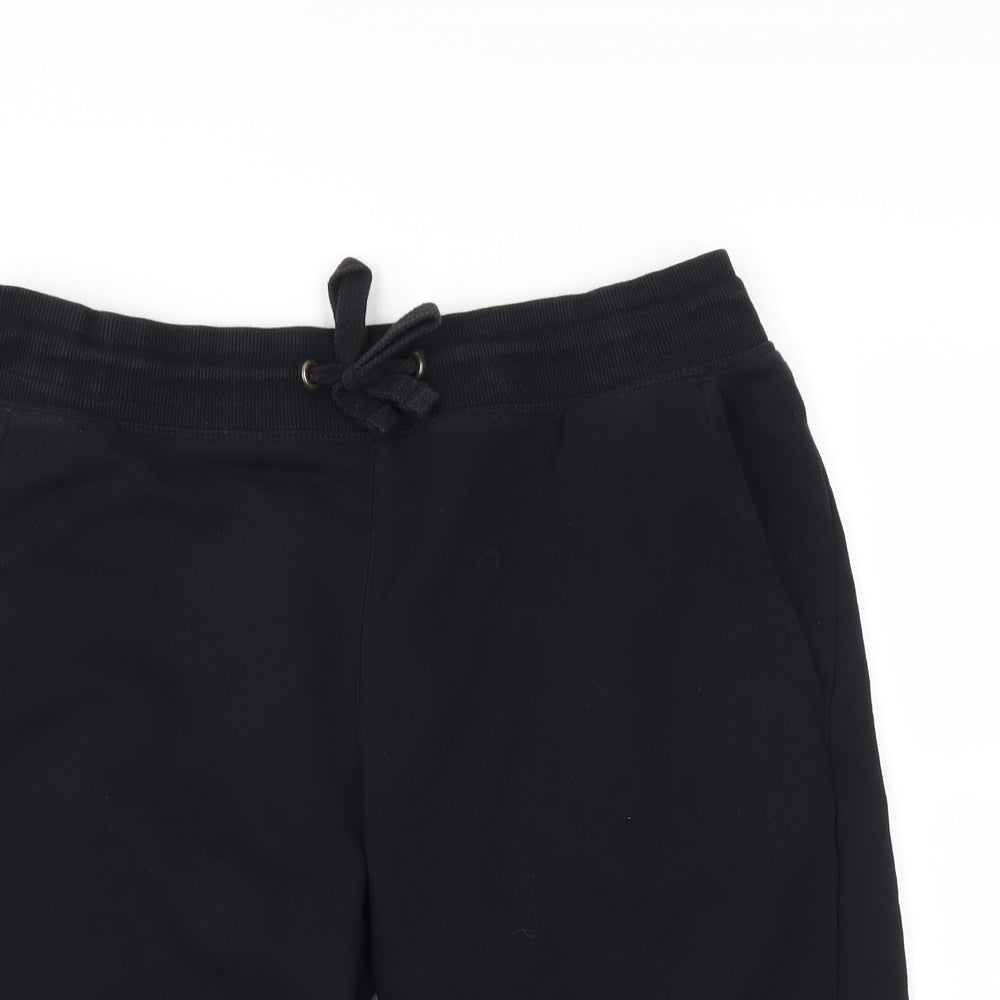 F&F Mens Black   Sweat Shorts Size M