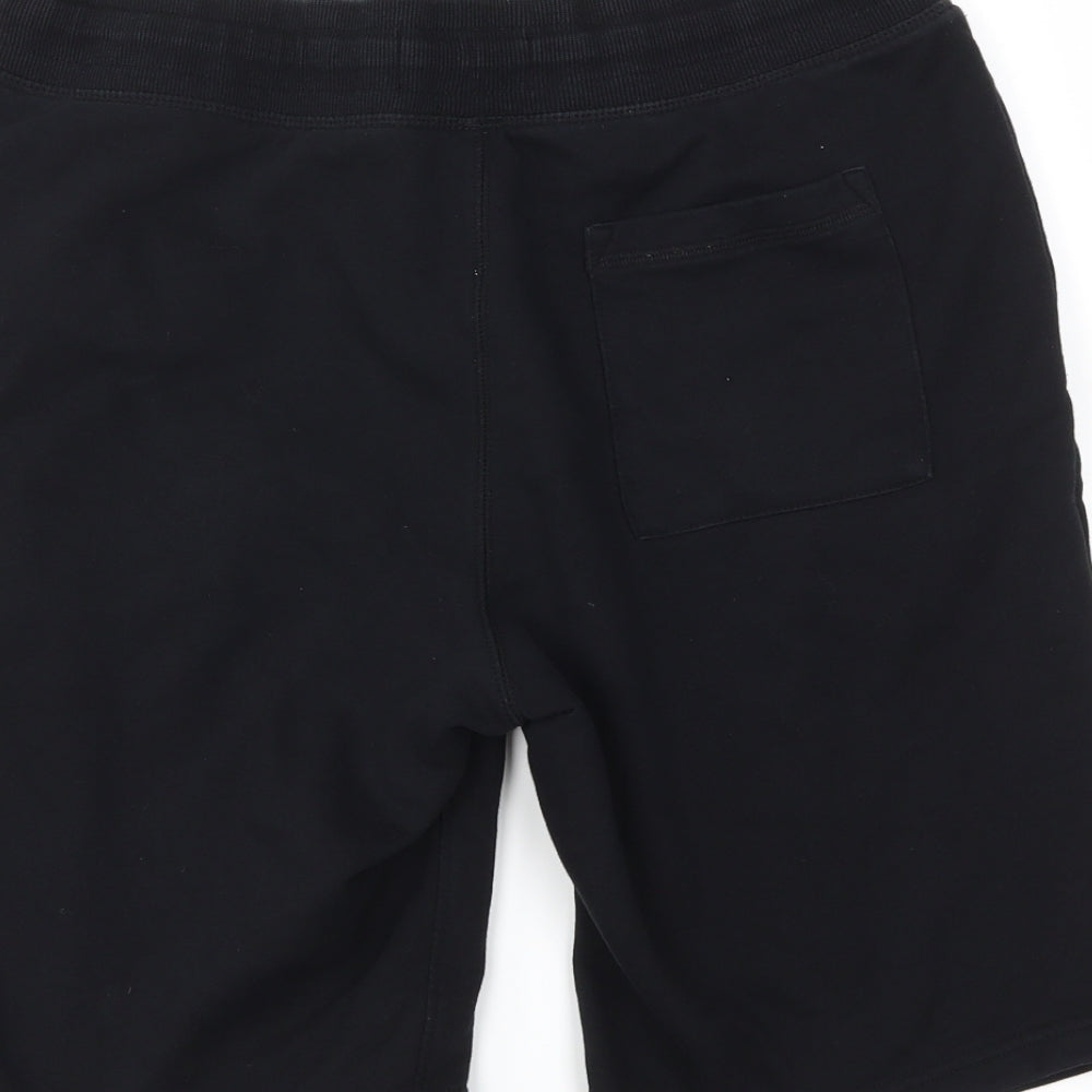 F&F Mens Black   Sweat Shorts Size M
