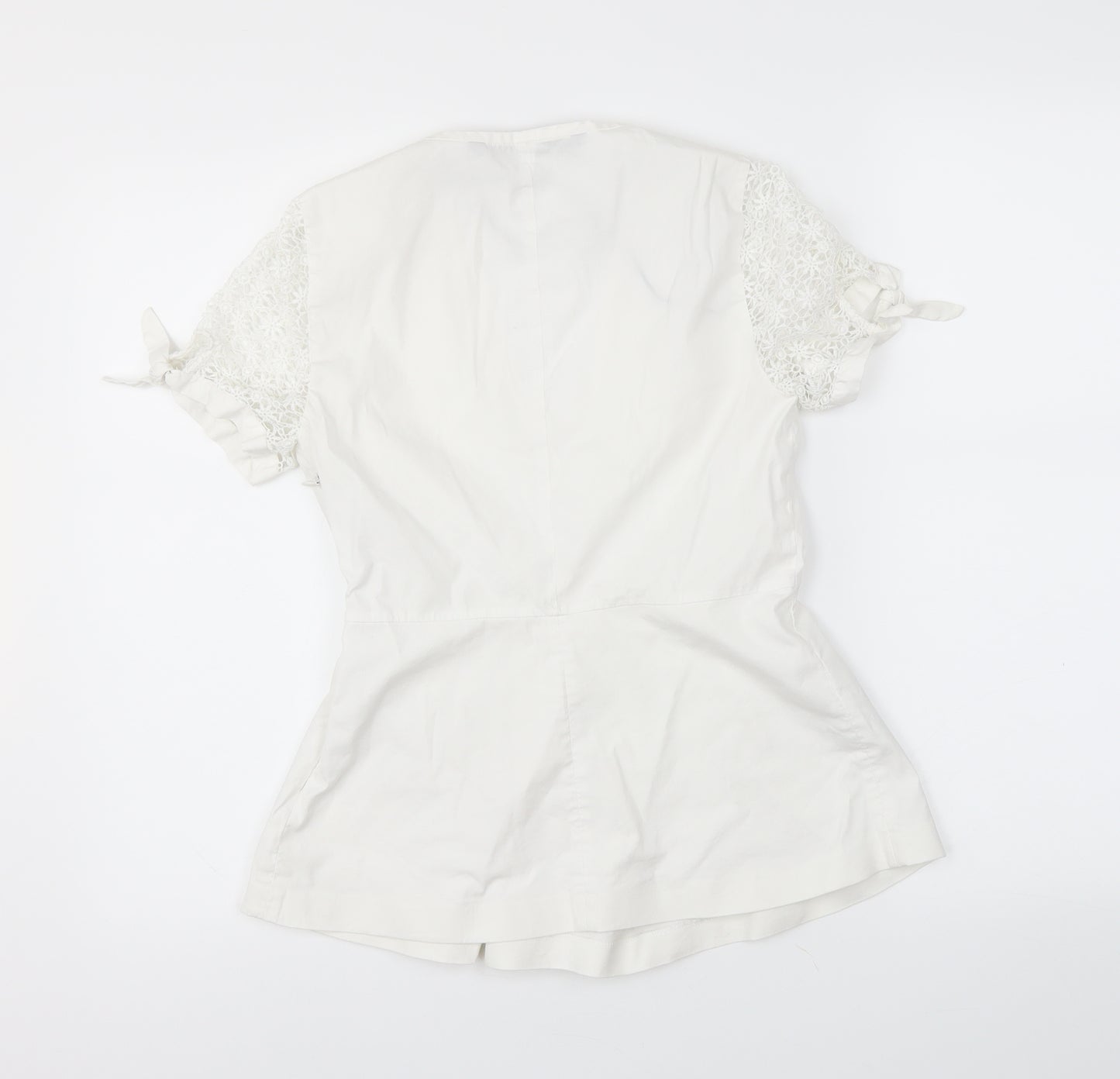 Zara Womens White   Basic Blouse Size XS
