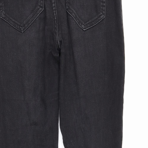 Pull&Bear Womens Black  Denim Skinny Jeans Size 12 L27 in