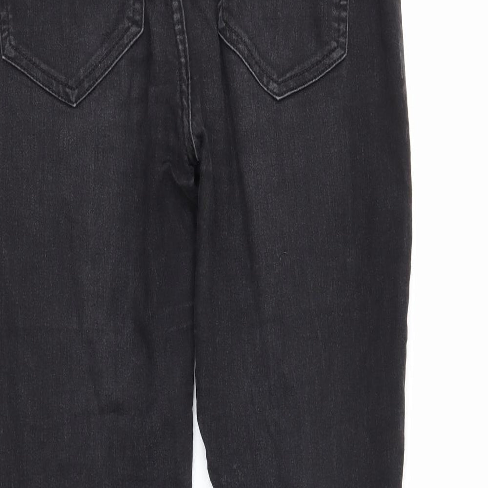 Pull&Bear Womens Black  Denim Skinny Jeans Size 12 L27 in