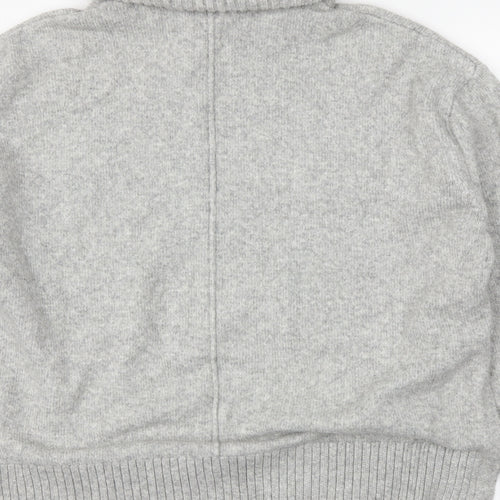 H&M Womens Grey   Pullover Jumper Size M