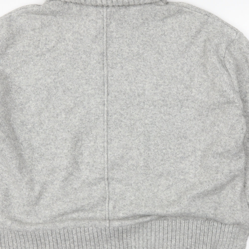 H&M Womens Grey   Pullover Jumper Size M