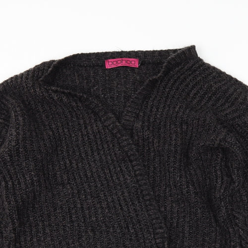 Boohoo Womens Black   Cardigan Jumper Size M