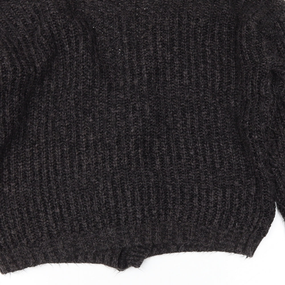 Boohoo Womens Black   Cardigan Jumper Size M