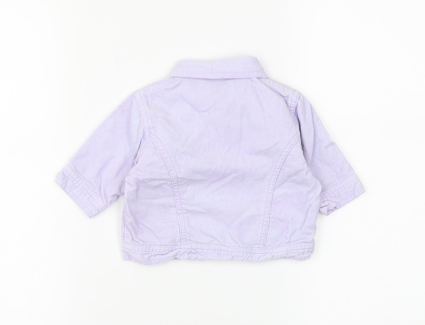 Cherokee Girls Purple   Gilet Jacket Size 0-3 Months