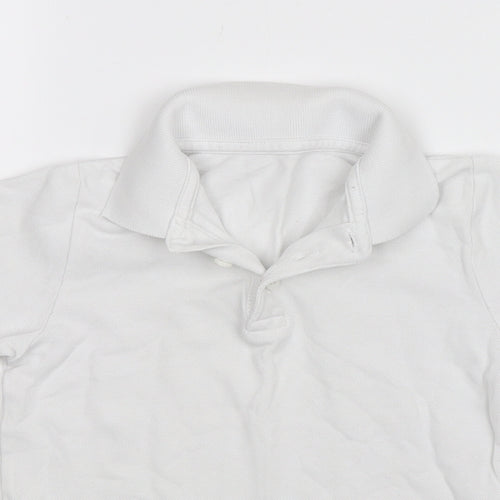 Schoolwear Boys White   Basic Polo Size 4 Years