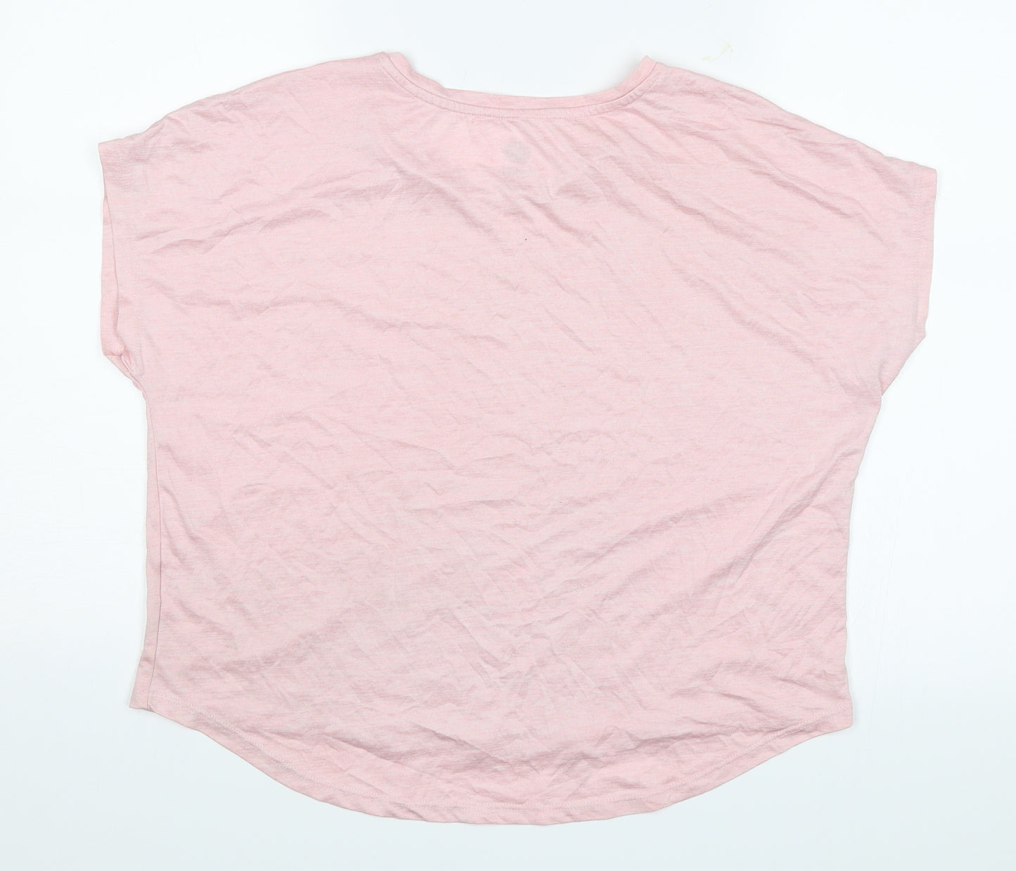 XT Womens Pink   Basic T-Shirt Size 8