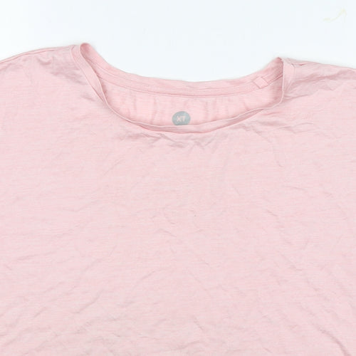 XT Womens Pink   Basic T-Shirt Size 8