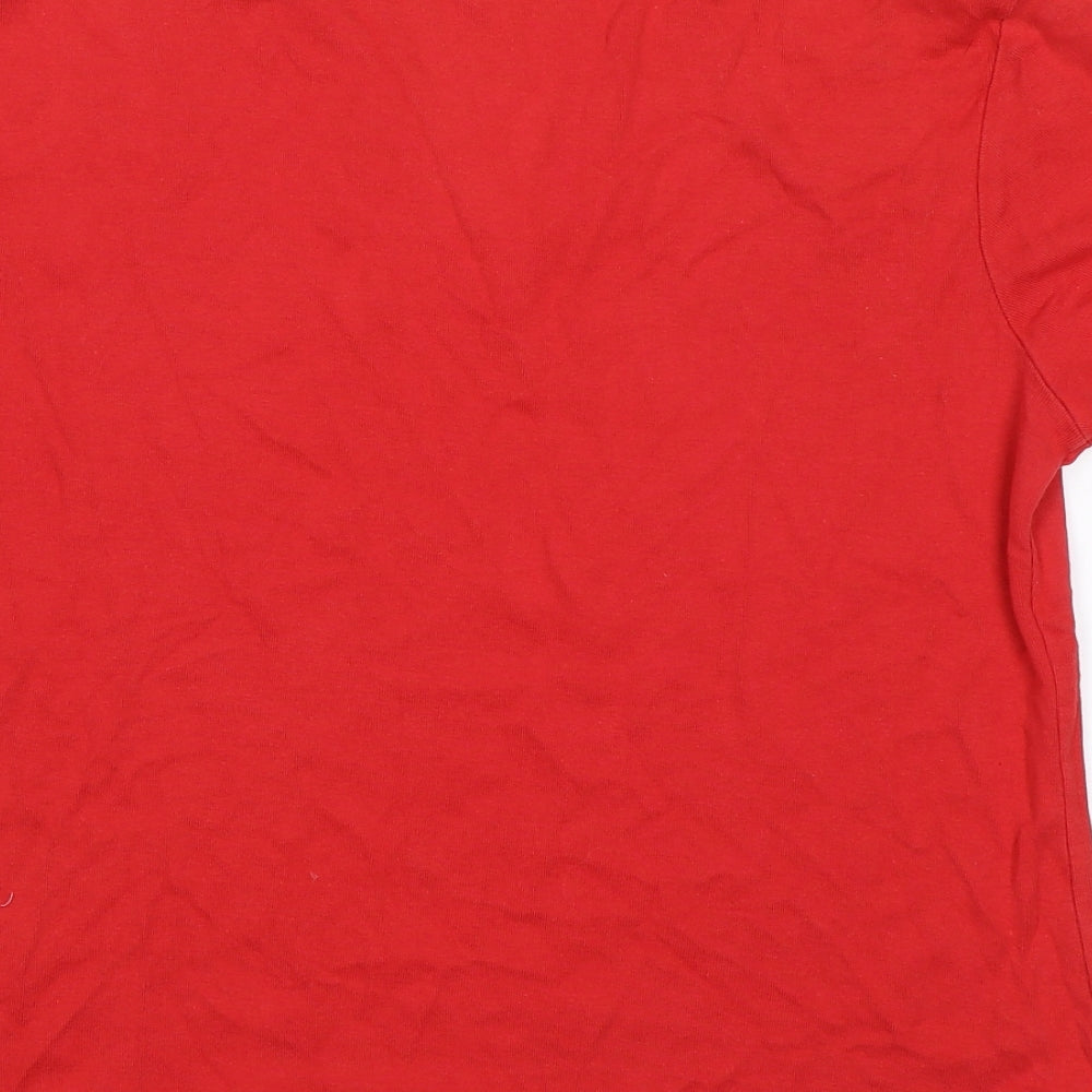 Etam Womens Red   Basic T-Shirt Size 16
