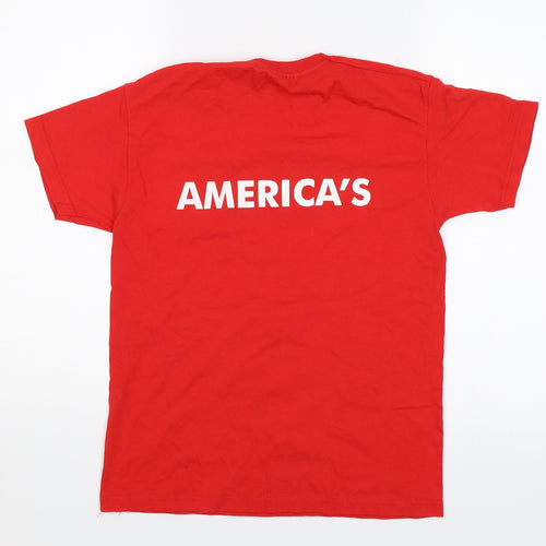 Fruit of the Loom Boys Red   Basic T-Shirt Size 9-10 Years  - Sports Festival 2017