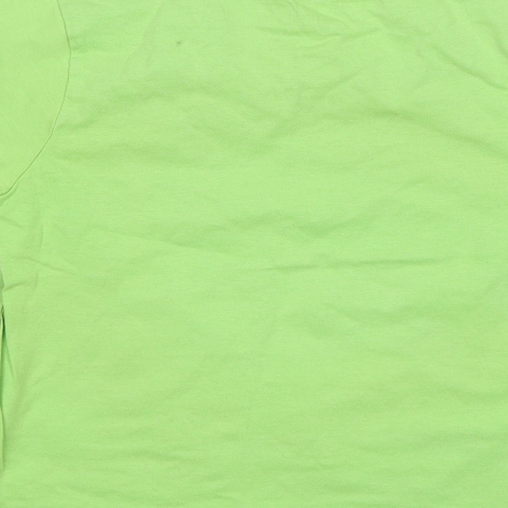 Rebel Boys Green   Basic T-Shirt Size 3-4 Years  - Dinosaur