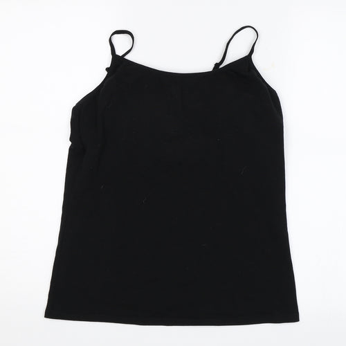 Secret Possesions Womens Black   Camisole Blouse Size L