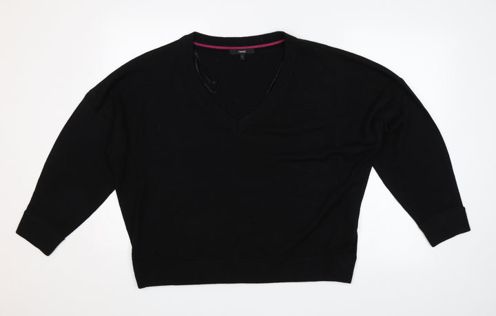 NEXT Womens Black   Pullover Jumper Size L