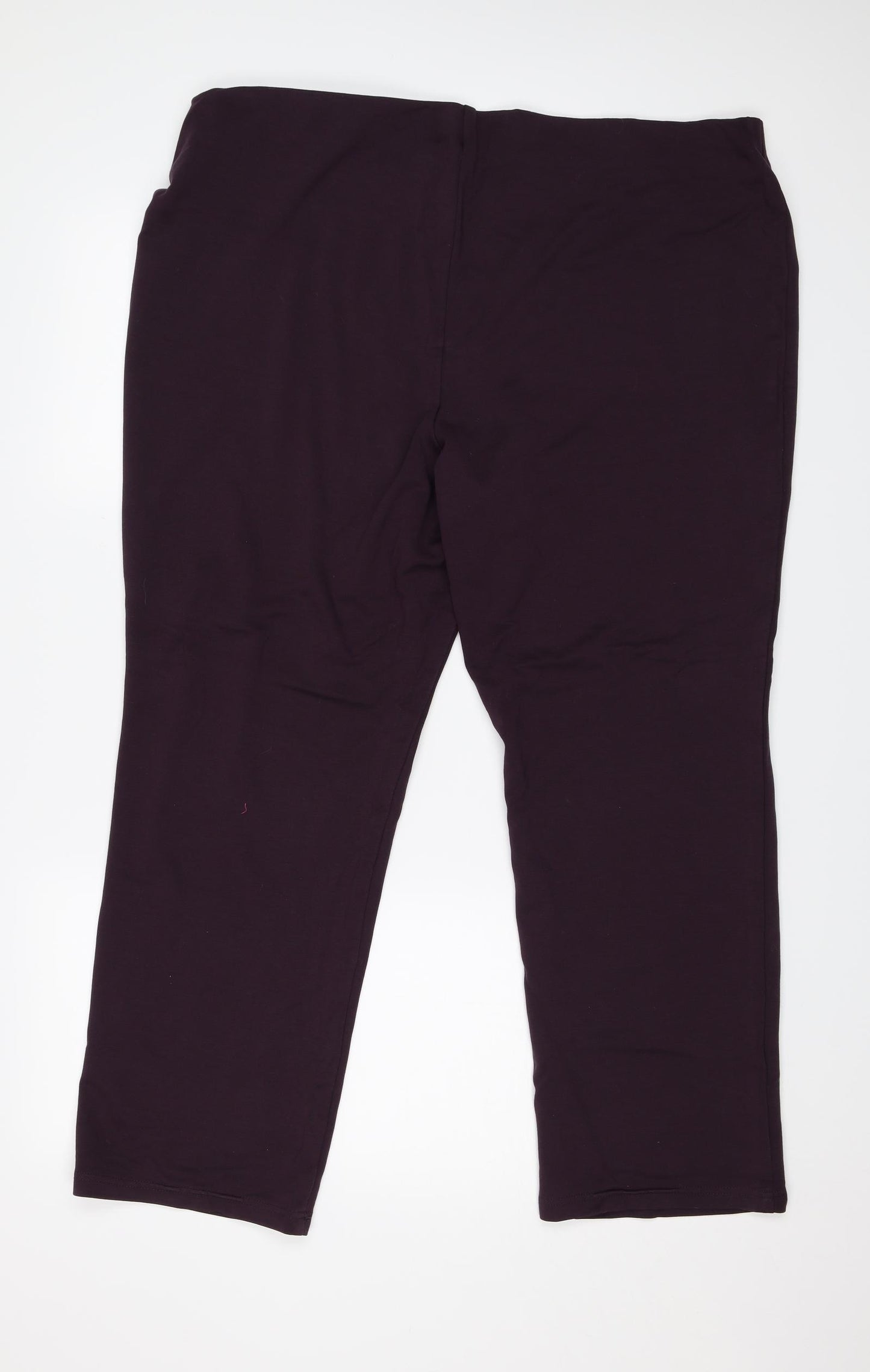 Papaya Womens Purple   Trousers  Size 20 L28 in