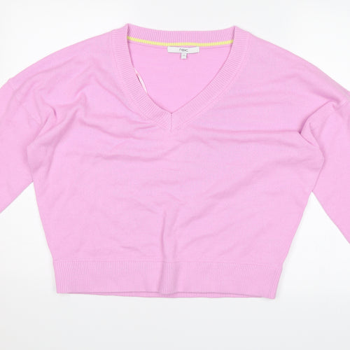 NEXT Womens Pink   Pullover Jumper Size M