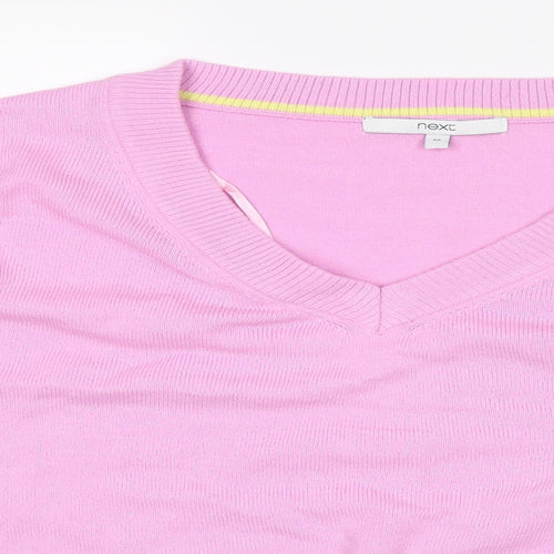 NEXT Womens Pink   Pullover Jumper Size M