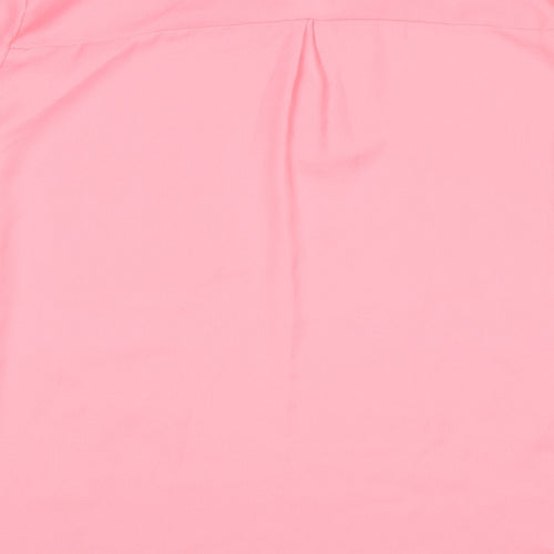 Preworn Womens Pink   Basic Blouse Size 4XL