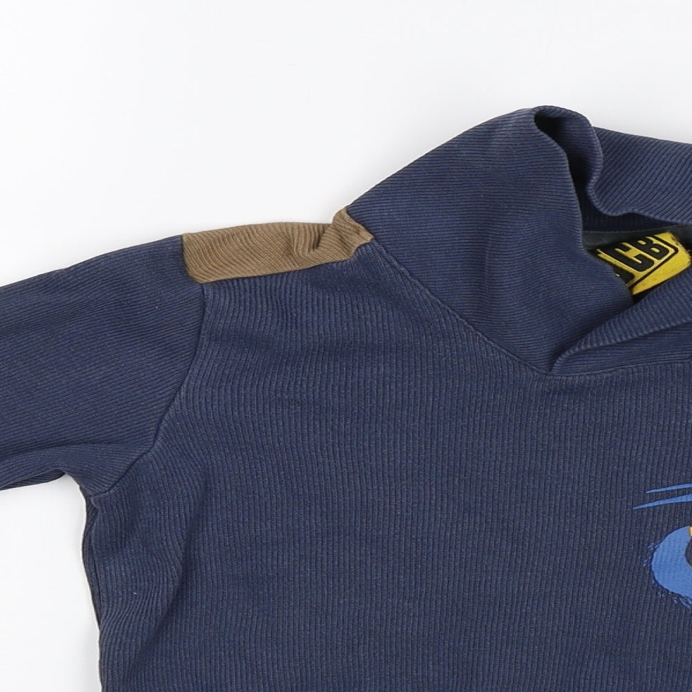 George Boys Blue   Jersey T-Shirt Size 3-4 Years  - Joey JCB