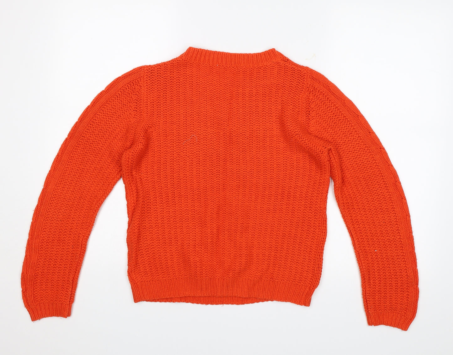 TU Womens Orange   Pullover Jumper Size 10