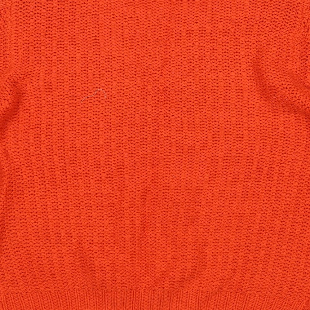 TU Womens Orange   Pullover Jumper Size 10