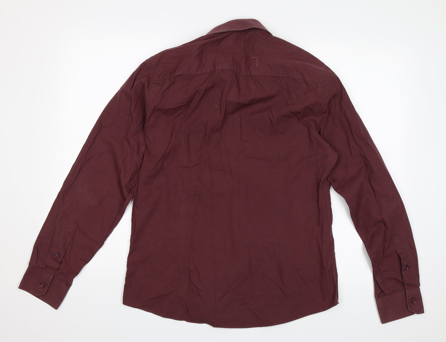 River Island Womens Purple   Basic Button-Up Size M