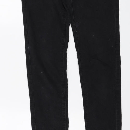 Denim & Co. Womens Black  Denim Skinny Jeans Size 6 L31 in