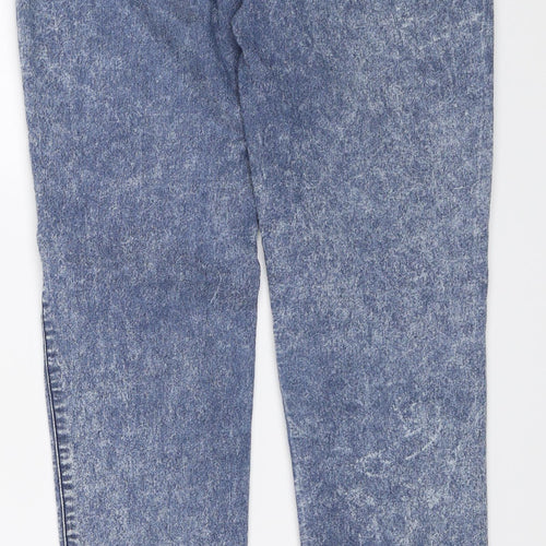 Denim & Co. Womens Blue  Denim Jegging Jeans Size 4 L27 in