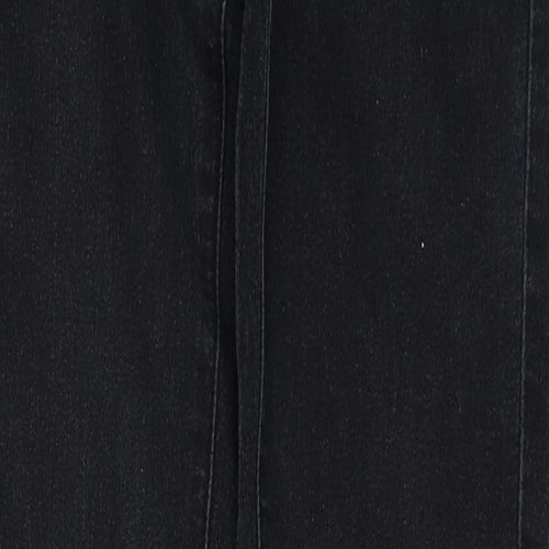 Denim & Co. Womens Black  Denim Skinny Jeans Size 6 L28 in