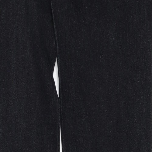 Denim & Co. Womens Black  Denim Skinny Jeans Size 6 L28 in