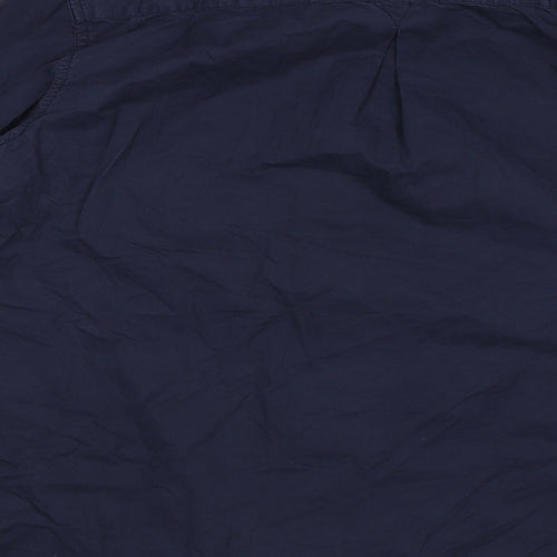 River Island Mens Blue    Button-Up Size M