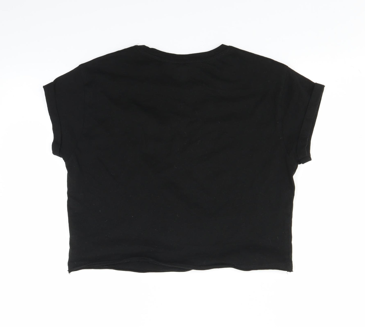 New Look Girls Black   Basic T-Shirt Size 14-15 Years  - Bee yourself