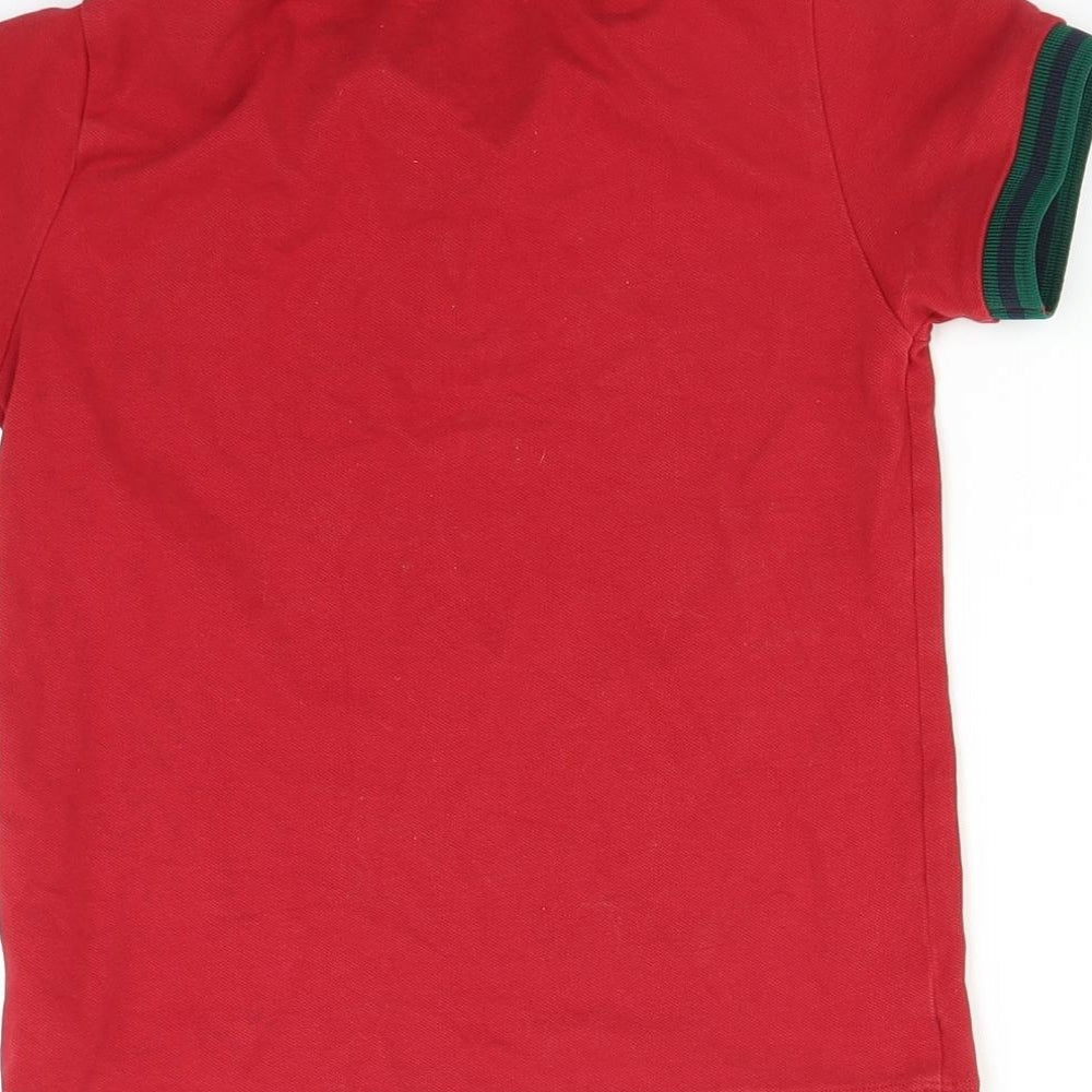 NEXT Boys Red   Basic Polo Size 5-6 Years