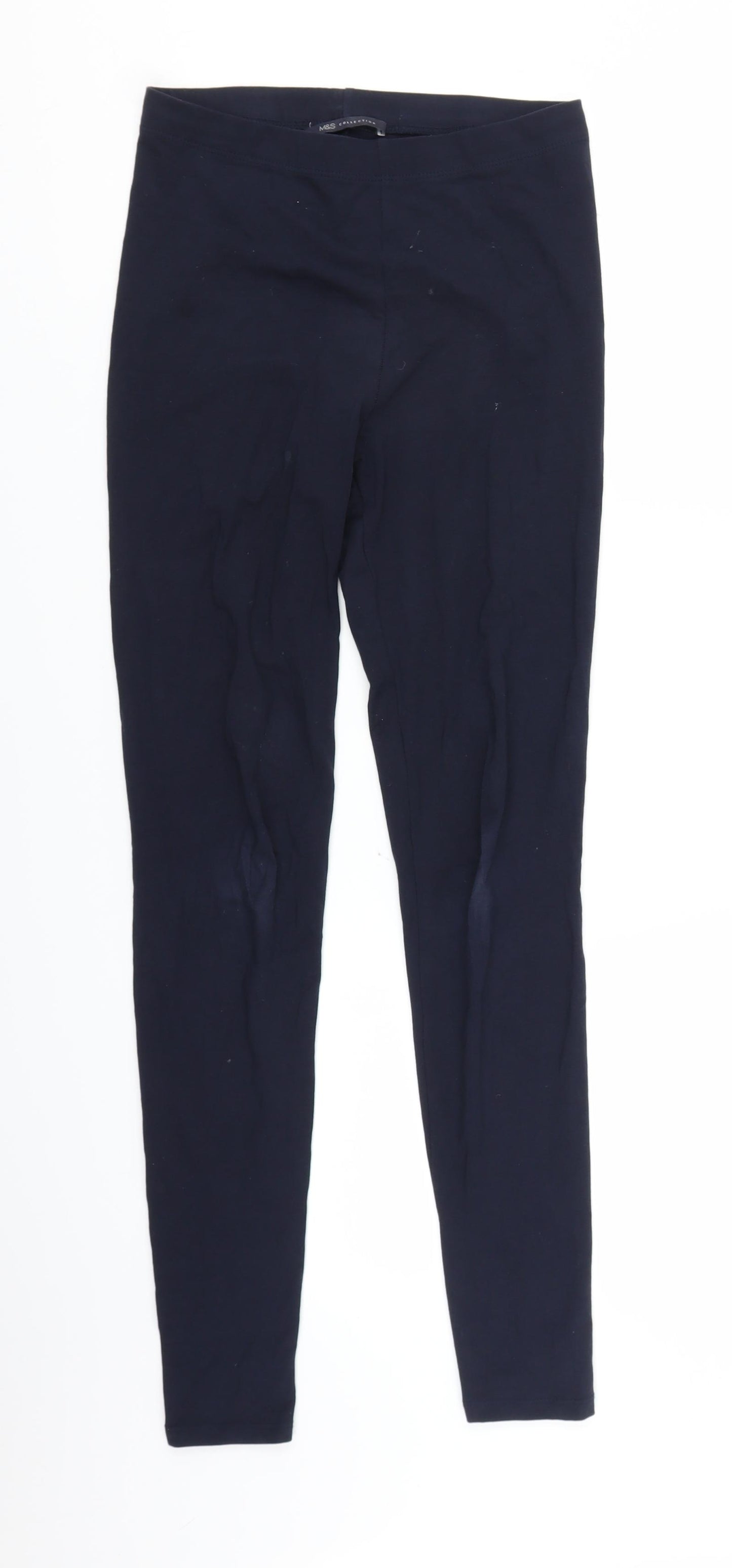 Marks and Spencer Womens Blue    Leggings Size 8 L26 in