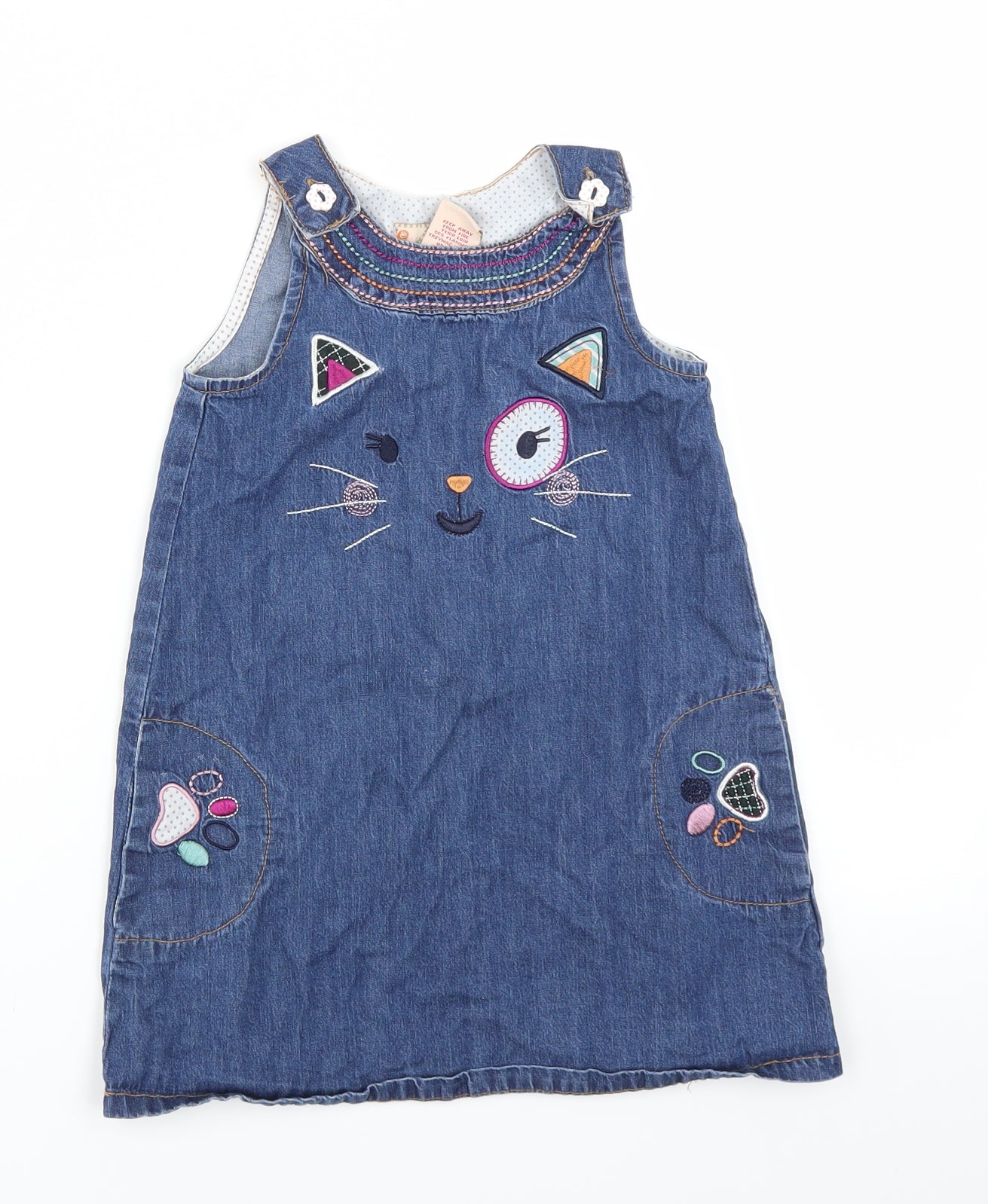 Gillian's Closet Girls Blue   A-Line  Size 3-4 Years  - cat